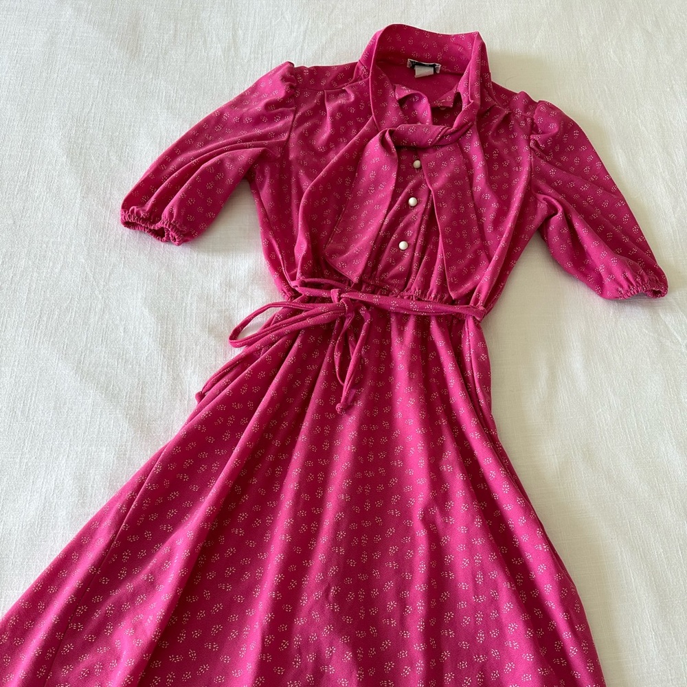 VINTAGE Barbie Pink Dress